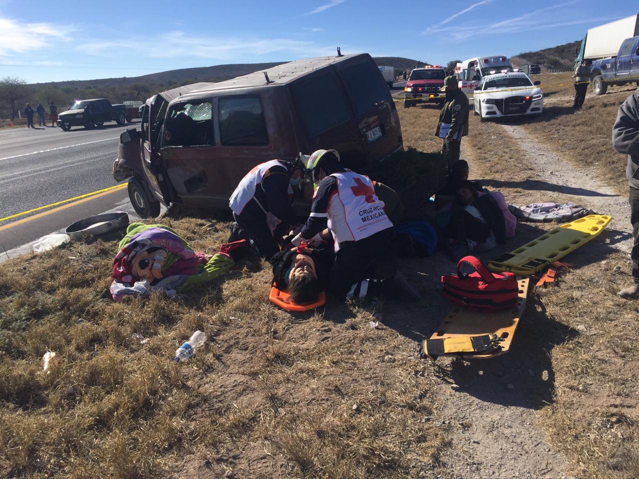 Un Muerto Y Siete Lesionados Es El Saldo De Accidente En La Carretera 57 Tramo Matehuala 4961